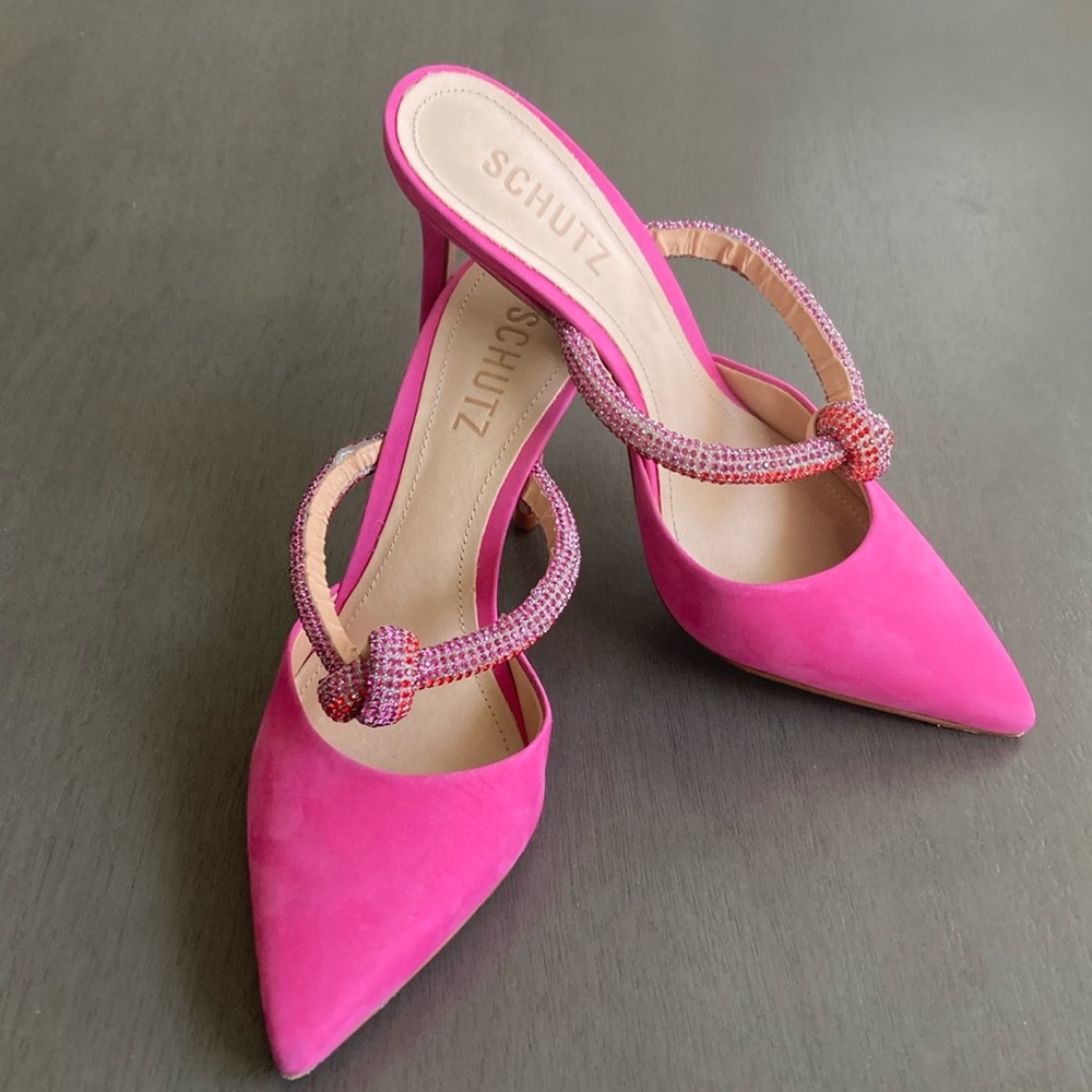 Schutz Pearl Rhinestone